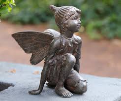 Rowan The Pixie Garden Fairy Sculpture