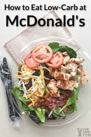 keto mcdonald s yes must try low carb