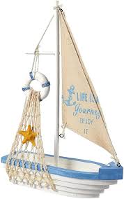juvale sailboat model decoration