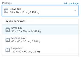 Packages And Shipment Weights Shopify Help Center