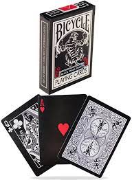 Stripped of color, the black ghost card deck displays itself as a black and white, eerie, yet elegant deck. Amazon Com Bicycle Black Tiger Red Playing Cards Black Tiger Playing Cards Sports Outdoors