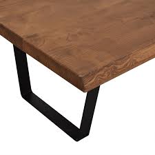But, haven't had the means or the space to invest in welding equipment. 75 Off Modern Wood Coffee Table On Metal Legs Tables
