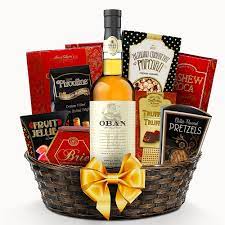 oban 14 year scotch whisky gift basket