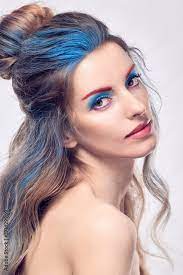 paint makeup creative d hairstyle
