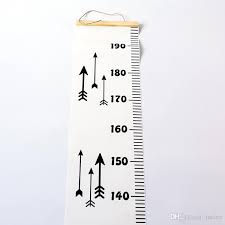 Ins Height Ruler Hanging Decoration Adult Kids Growth Size Chart Measurement Simple Ruler Wall Sticker Home Decorative Gift 4styles Wall Decor For