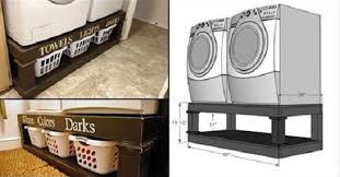 These pedestals are easy to build and provide some much needed storage for your laundry room! Goodshomedesign