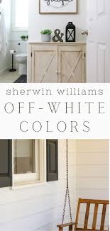 Sherwin Williams Off White Paint Colors