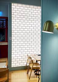 Solid Glass Brick Partition Walls By