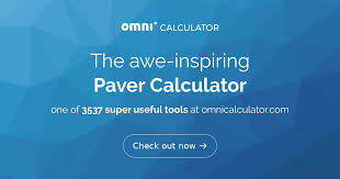 Paver Calculator
