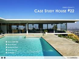 Stahl House  aka Case Study House       Architecture Style Case Study House No      the Stahl house  Los Angeles  California  built in       by architect Pierre Koenig   photo by Julius Shulman      