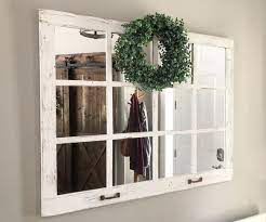 Buy Farmhouse Wall Decor Window Mirror