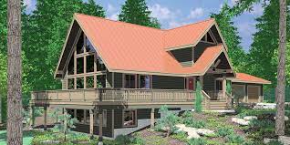 sloping lot house plans
