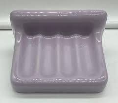 Vintage Lavender Lilac Purple Ceramic