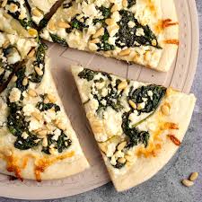 spinach and feta pizza the littlest crumb