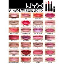 nyx extra creamy round lipstick protus