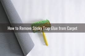 how to remove glue from carpet ready