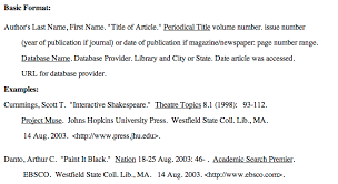 Works cited research paper  Examples of Works Cited Pages     Randall Library   UNC Wilmington             