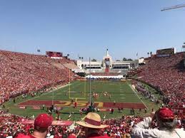 Los Angeles Memorial Coliseum Section 212 Home Of Usc
