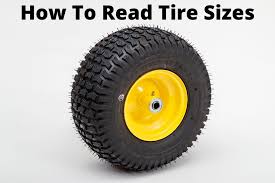 how to read tire size wheelbarrows