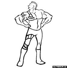 Shereen lehman, ms, is a healthcare journalist and fact checker. The Muscle Pro Wrestler Online Coloring Page