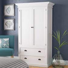 They are typically used in bedrooms; Sorrento Armoire White Armoire Furniture Wardrobe Armoire