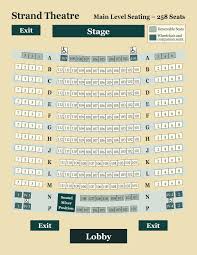 12 Strand Theatre Strand Theater Seating Chart