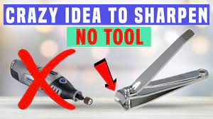 how to sharpen any nail clipper without