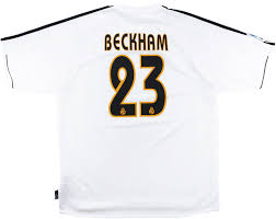 Founded in 1902 as madrid football club, has traditionally worn a white home kit since. 2003 04 Real Madrid Home Shirt Beckham 23 Excellent M Classic Retro Vintage Football Shirts