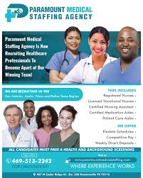 Whether you want to start your recruiting agency from home, or you are planning to get a small place. Paramount Medical Staffing Agency Posts Facebook