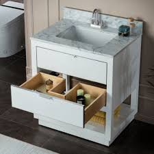 Solid Wood Bath Vanities Side Cabinet