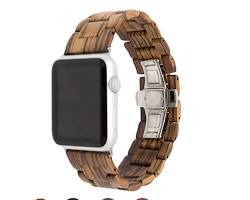 Wood Apple Watch band