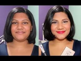 contour hide a double chin with makeup