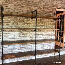 Industrial Wall Shelving Unit Book