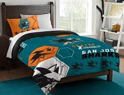 San Jose Sharks Nhl Hexagon Twin