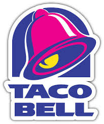 taco bell logo sticker car per decal