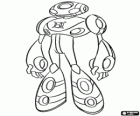 More ben 10 coloring pages. Ultimate Echo Echo Ben 10 Alien Coloring Page Printable Game