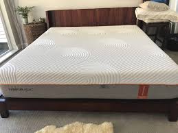 a platform bed with bed risers