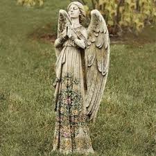 Garden Praying Angel Statue From