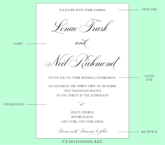 how to wedding invitation wording