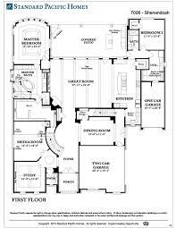 House Floor Plans Standard Pacific Homes