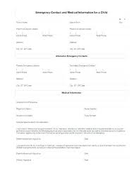 Employee Emergency Contact Form Template Uk Informationupdate