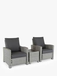 How does a laptop table in a recliner work. Kettler Palma 2 Seater Reclining Garden Chairs Side Table Lounging Set At John Lewis Partners