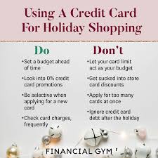 Cardmember is to settle the total bill via american express credit card issued by nations trust bank plc to be eligible for the offers mentioned herein. Using A Credit Card For Holiday Shopping Dos And Don Ts