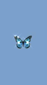 Please contact us if you want to publish a blue butterfly wallpaper on. Iphone Light Blue Butterfly Wallpaper Novocom Top