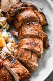 grilled pork tenderloin wellplated com