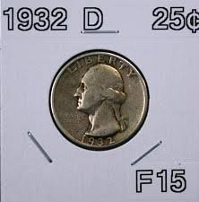 1932 D Washington Silver Quarter Coin Value Prices Photos