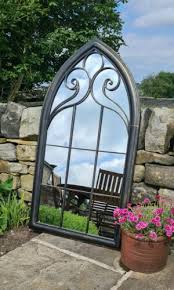 Large Arch Garden Mirror Indoor And