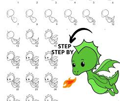 How to draw a flying dragon. How To Draw A Dragon Skip To My Lou