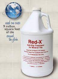 red x anti slip floor treatment