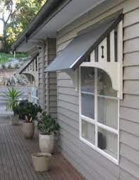Building Wooden Window Awnings